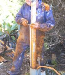 Australian Anode Protection of Metal around Fresh Water